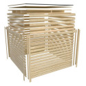 Sauna d'extérieur en bois anthracite 6 à 8 places - parois 38mm - avec terrasse - sans poêle - Ares 3 - KARIBU