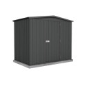 Abri de jardin en métal gris anthracite 3,2m² Fraser – Cerland