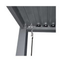 Pergola bioclimatique en aluminium 12m² Marco - Cerland