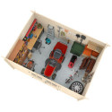 Abri de jardin en bois brut 11m² Lola 2 - madriers 28mm - WhiteWood