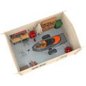 Garage en bois brut 16,5m² Prague - madriers 34mm - WhiteWood
