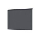 Store latéral motorisé 400cm - anthracite - textilène gris foncé pour pergola bioclimatique en alu Ombrea VS