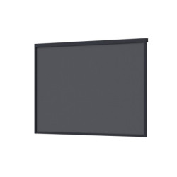 Store latéral motorisé 400cm - anthracite - textilène gris foncé pour pergola bioclimatique en alu Ombrea VS