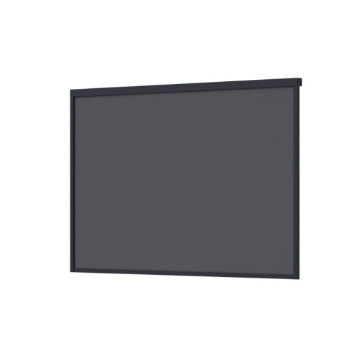 Store latéral motorisé 400cm - anthracite - textilène gris foncé pour pergola bioclimatique en alu Ombrea VS