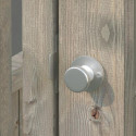 Serre de jardin 5,8m² Emilia en bois traité et verre trempé - Palmako