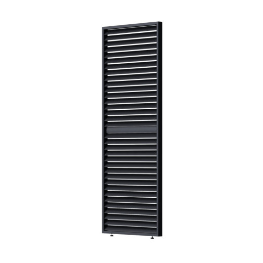 Panneau brise-vue à ventelles mobiles 1m - anthracite - OMBREA