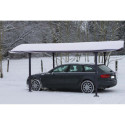 Bâche de protection pour le carport 1 voiture 14,62m² - Habrita
