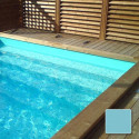 Liner de rechange - couleur uni au choix - H.132cm - pour piscines rectangulaires 915x457cm - Linov