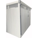 Descentes de gouttières grises - pack de 2 - pour abri de jardin Roka et Kosto X-METAL