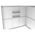 Etagères pour armoire haut de gamme en métal anthracite Kosto - X-METAL