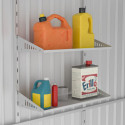 Etagères pour armoire haut de gamme en métal anthracite Kosto - X-METAL
