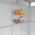 Etagères pour armoire haut de gamme en métal anthracite Kosto - X-METAL