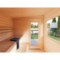 Sauna Sanna - 2 à 4 places - bois massif 44mm - poêle inclus - Palmako