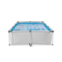 Piscine hors sol rectangulaire Soft Grey 300x200x65cm avec pompe filtrante – Exit Toys