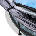 Piscine hors sol ronde Stone ø244x76cm avec pompe filtrante et dôme – Exit Toys