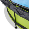 Piscine hors sol ronde Lime ø300x76cm avec pompe filtrante et voile d'ombrage – Exit Toys