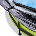 Piscine hors sol ronde Lime ø360x76cm avec pompe filtrante et dôme – Exit Toys