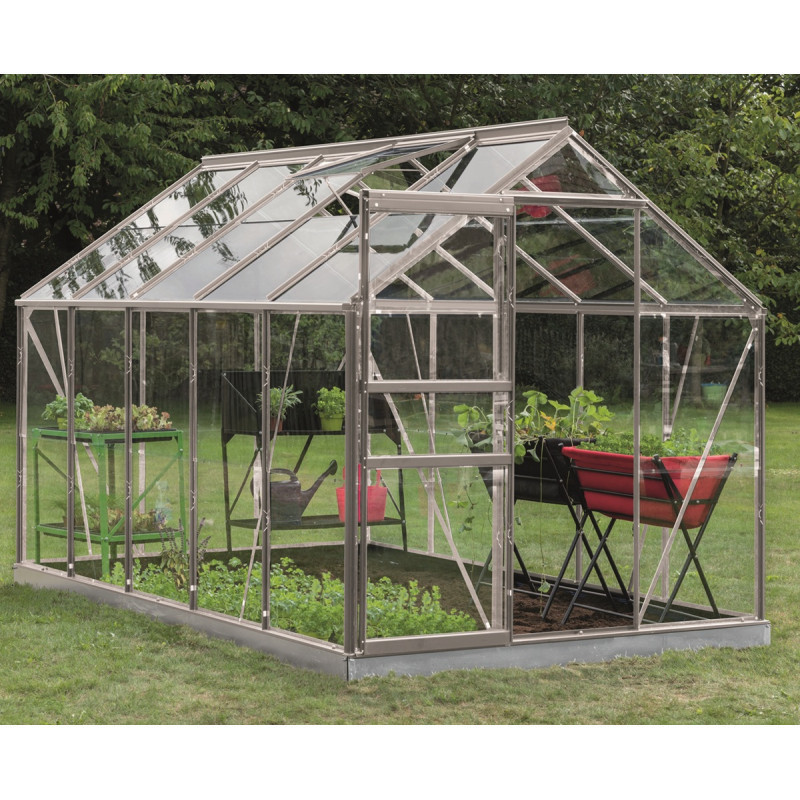 Serre Lily Introgrow 6,2m² en aluminium et verre trempé 3mm – ACD