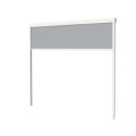 Store latéral blanc 300cm pour pergola bioclimatique en alu Ombrea VS