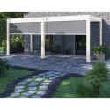 Store latéral blanc 300cm pour pergola bioclimatique en alu Ombrea VS