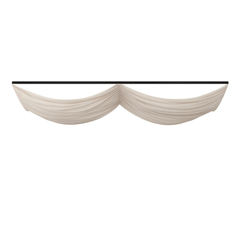 Rideau de toit beige - double face - 1 rangée pour les serres de jardin BloomCabin