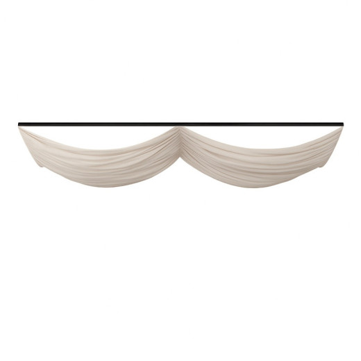 Rideau de toit beige - double face - 1 rangée pour les serres de jardin BloomCabin