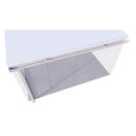 Kit de gouttière pour abri de jardin modulaire isolé 5x3m ou 6x3m blanc - Everbox