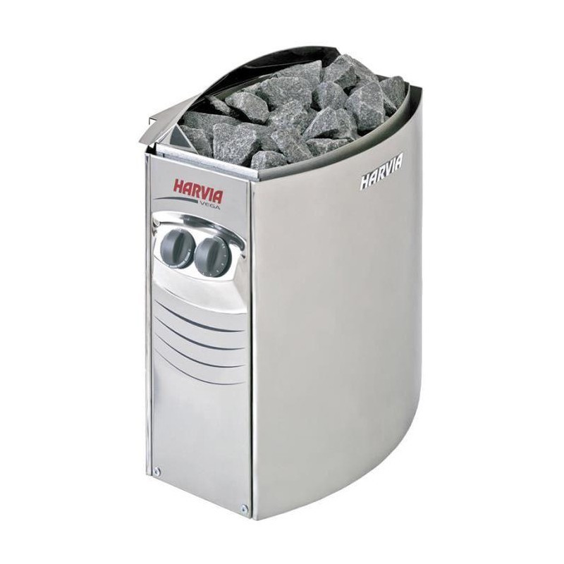 Poêle pour sauna 4500W avec commande intégrée HARVIA