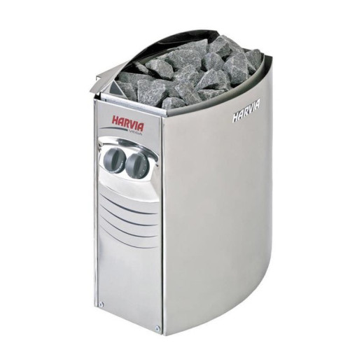 Poêle pour sauna 4500W avec commande intégrée HARVIA