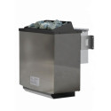 Sauna d’extérieur en bois brut Hytti 2 - 4 places 38mm - poêle Easy Bio 9000W - KARIBU