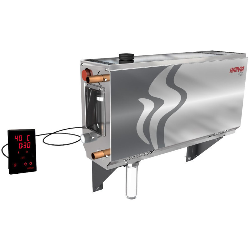 Générateur de vapeur pour Hammam HGX45XW 4500W avec panneau de contrôle Wifi - Harvia