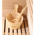 Sauna traditionnel LUXE 2 places SNÖ + poêle SAWO 3000W