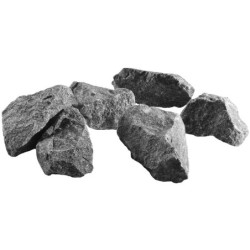 Pierres de sauna en diabase d'olivine – 20kg – pour les poêles à bois – Narvi