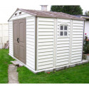 Abri de jardin en PVC WoodStyle Premium 7,68m² Duramax