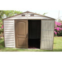 Abri de jardin en PVC WoodStyle Premium 7,68m² Duramax