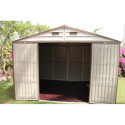 Abri de jardin en PVC WoodStyle Premium 7,68m² Duramax