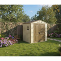 Abri de jardin en PVC WoodStyle Premium 4,13m² Duramax