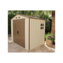 Abri de jardin en PVC WoodStyle Premium 4,13m² Duramax