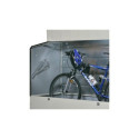 Abri vélos en métal 1750L crème 1,74m² Trimetals