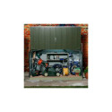 Coffre de rangement Storegard 1500L vert  1,74m² TRIMETALS