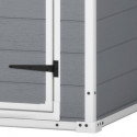 Abri de jardin en résine 2,06m² monopente + plancher Keter