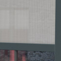 Pergola autoportante en alu gris avec store gris 4m - 3x4m Ombrea
