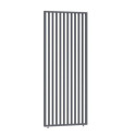 Panneau latéral Ombrea - ventelles verticales - anthracite - 1m