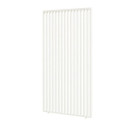 Panneau latéral Ombrea - ventelles verticales - blanc - 1,3m