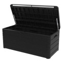 Coffre en résine - jardin anthracite - 640L Dolomiti - Toomax