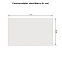 Cache poubelle en bois brut pour 2 conteneurs - Karibu