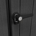 Abri de jardin en résine 11,2m² Newton 7517 gris + plancher - Keter