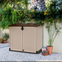 Coffre multifonctionnel - 880L  - en résine - beige - Keter