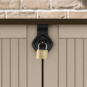 Coffre multifonctionnel - 880L  - en résine - beige - Keter