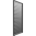 Panneau 90cm à ventelles fixes - noir anthracite - X-METAL